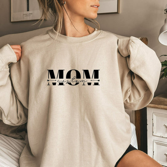 💕Custom Mama Sweatshirt with Children Name